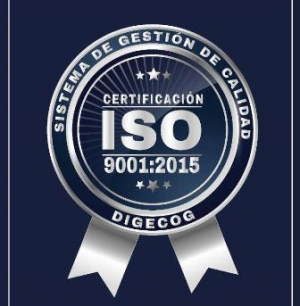 DIGECOG recibe certificación Norma ISO 9001:2015