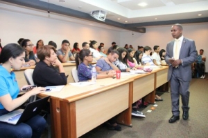 Contabilidad Gubernamental imparte charla a estudiantes de INTEC