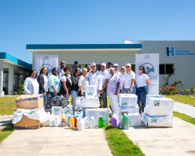 Manos solidarias realizan donativos pacientes con lepra
