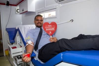 Colaboradores mantienen compromiso donación voluntaria de sangre