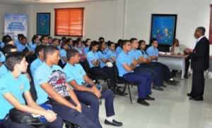 Imparten charla a estudiantes del Colegio Nuestra Señora del Rosario de Fátima