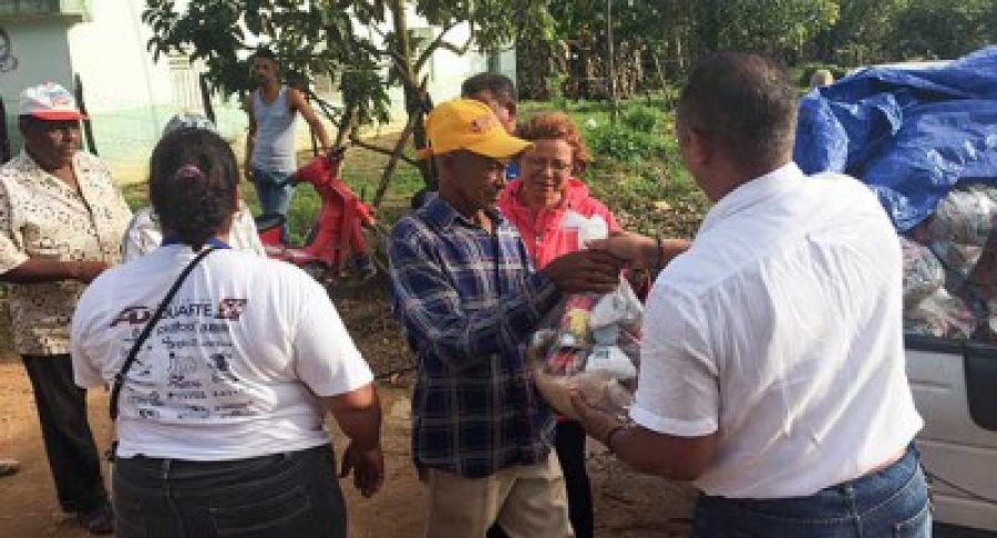 DIGECOG extiende una mano solidaria a damnificados comunidades del Bajo Yuna