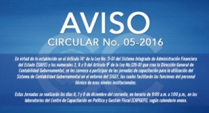 Convocan instituciones a jornada capacitacion sobre Sistema de Contabilidad Gubernamental